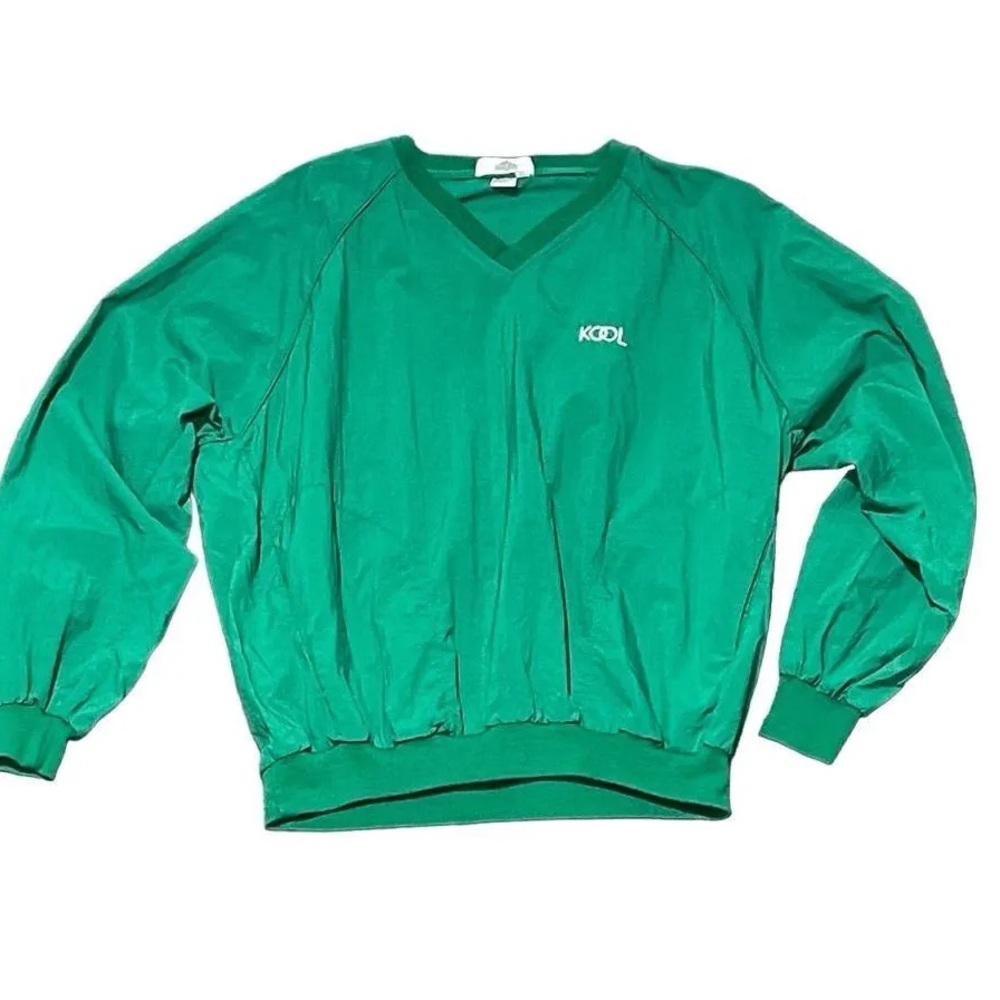 VINTAGE/RARE 80s Kool Cigarettes Men’s Green Windbreaker